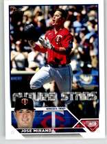 2023 Topps Base Set Series 2 #505 Jose Miranda