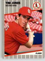 1989 Fleer Base Set #453 Tim Jones