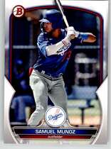 2023 Bowman Draft #BD-102 Samuel Munoz
