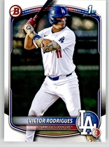 2025 Bowman Prospects #BP-45 Victor Rodrigues