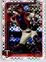 2025 Topps Chrome X-Fractor #65 Ryan Jeffers