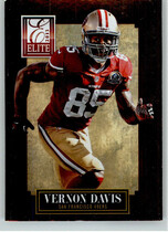 2013 Panini Elite #88 Vernon Davis