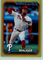 2024 Topps Gold Foil Series 2 #643 Taijuan Walker