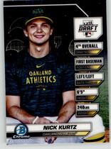 2024 Bowman Chrome Draft Bowman Draft Night #BDN-3 Nick Kurtz