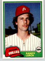1981 Topps Base Set #584 Randy Lerch