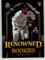 2023 Bowman Platinum Renowned Rookies #RR-20 Anthony Volpe