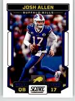 2023 Score Base Set #261 Josh Allen