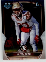 2022 Bowman Chrome University #13 Akeem Dent