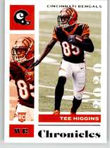 2020 Panini Chronicles #21 Tee Higgins