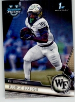 2023 Bowman Chrome University #147 Justice Ellison