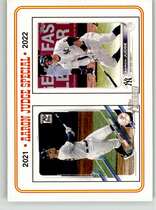 2023 Topps Heritage #4 Aaron Judge Tribute