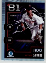 2025 Bowman Chrome Bowman Scouts Top 100 #BTP-81 Kyle Debarge