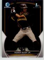 2023 Bowman Chrome Draft #BDC-124 Homer Bush Jr.
