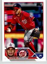 2023 Topps Base Set #244 Cesar Hernandez