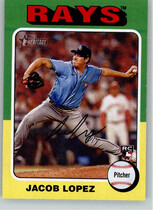 2024 Topps Heritage #285 Jacob Lopez