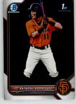 2022 Bowman Chrome Prospects #BCP-26 Anthony Rodriguez
