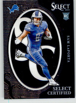 2023 Panini Select Select Certified Rookies #8 Sam Laporta