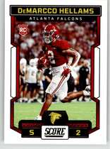 2023 Score Base Set #385 Demarcco Hellams