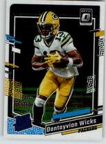 2023 Donruss Optic #249 Dontayvion Wicks