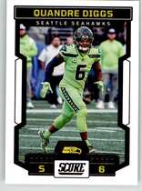 2023 Score Base Set #184 Quandre Diggs