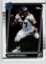 2021 Donruss Optic #262 Quinn Meinerz