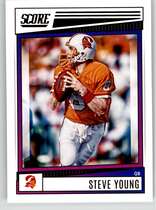 2022 Score Base Set #72 Steve Young