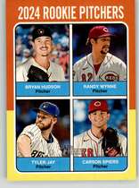 2024 Topps Heritage High Number #614 Bryan Hudson|Carson Spiers|Randy Wynne|Tyler Jay