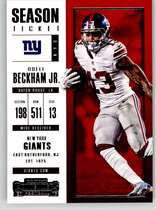 2017 Panini Contenders #81 Odell Beckham Jr.