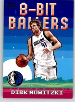 2025 Topps 8-Bit Ballers #8B-22 Dirk Nowitzki