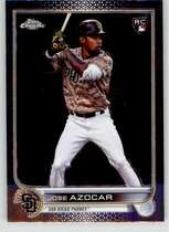 2022 Topps Chrome Update #USC46 Jose Azocar