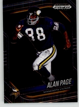 2025 Panini Prizm Black #85 Alan Page