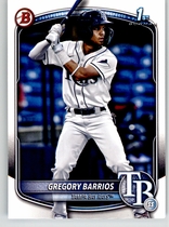 2025 Bowman Prospects #BP-7 Gregory Barrios