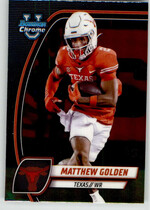 2024 Bowman Chrome University #129 Matthew Golden