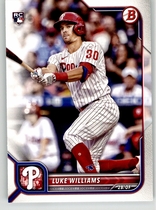 2022 Bowman Base Set #11 Luke Williams