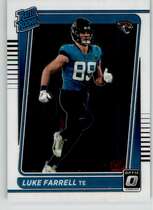 2021 Donruss Optic #287 Luke Farrell