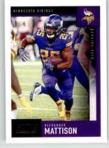2020 Score Base Set #242 Alexander Mattison