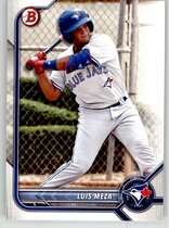 2022 Bowman Draft #BD-89 Luis Meza