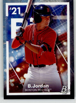 2021 Bowman Platinum Precious Elements #PE-3 Blaze Jordan