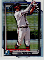 2024 Bowman Chrome Draft Refractor #BDC-200 Jose Perdomo
