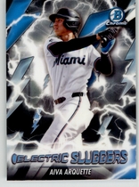 2026 Bowman Chrome Electric Sluggers #ES-21 Aiva Arquette