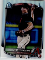 2025 Bowman Chrome Draft Refractor #BDC-175 Dean Livingston