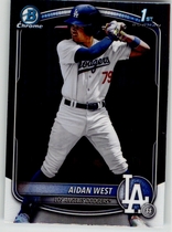 2025 Bowman Chrome Draft #BDC-6 Aidan West