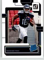 2022 Donruss Base Set #312 Treylon Burks