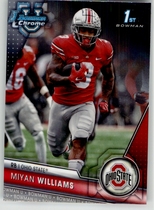 2023 Bowman Chrome University #110 Miyan Williams