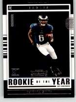 2021 Panini Contenders Rookie of the Year Contenders #11 Devonta Smith