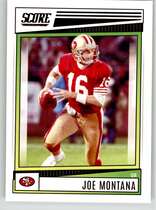 2022 Score Base Set #171 Joe Montana