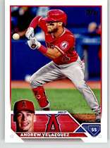 2023 Topps Base Set Series 2 #605 Andrew Velazquez