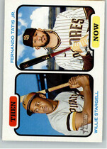 2022 Topps Heritage Then and Now #TAN-ST Fernando Tatis Jr.|Willie Stargell