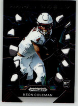 2024 Panini Prizm Draft Picks Prizm Break #17 Keon Coleman