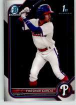 2022 Bowman Chrome Prospects #BCP-90 Yhoswar Garcia